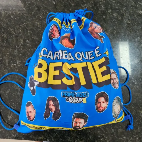 Mochila Sacochila Amazon Prime CCXP25