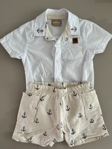 Roupinhas bebê menino 3 a 9 meses - 26 peças