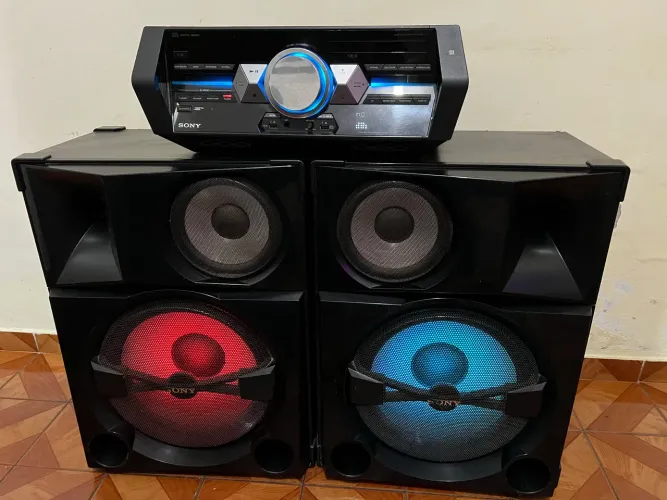 Som Completo Sony Shake 5 Original - Potente - Funcionando 100%