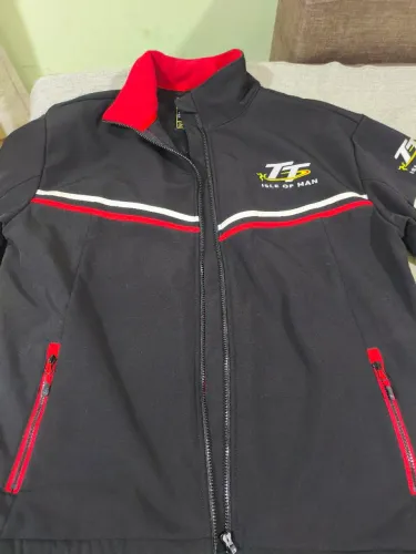 Jaqueta de moto de corrida da ilha de man, exclusiva e rara