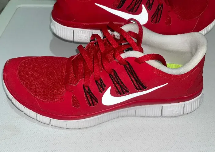 Tênis Nike Free 5.0 Unisex Vermelho (Usado)