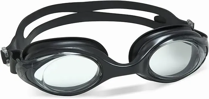 Vollo Sports Óculos de Natação Essential - Preto - Silicone - Produto de Qualidade Não Vaz