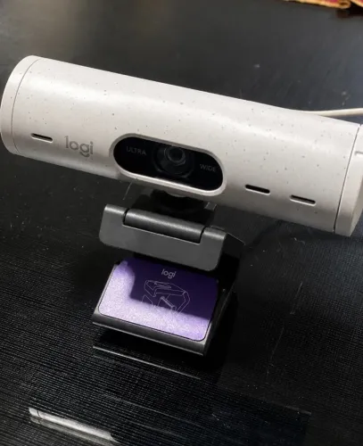 Webcam Full HD Logitech Brio 500 - Branca
