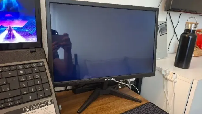 Monitor mymax 19", pouquíssimo uso - na caixa