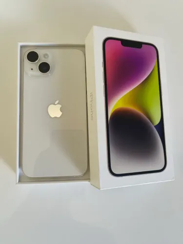 iPhone 14 128GB Branco - Impecável