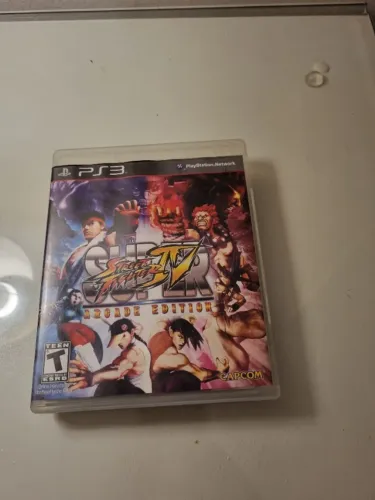 Jogo Super Street Fighter IV Arcade Edition para PS3 original