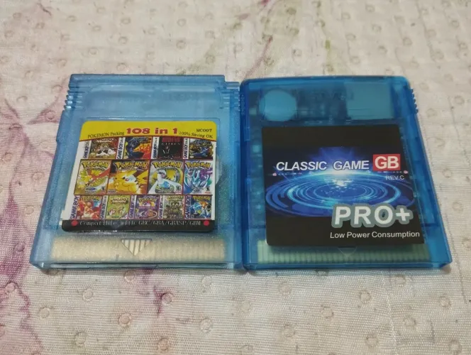 Everdrive + Cartucho Multijogos de Game Boy Color GBC