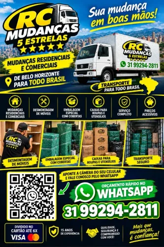 Fretes , mudançae residências e comercias, transporte para todo Brasil..