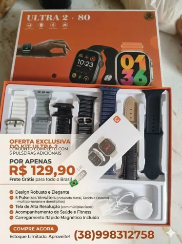 Relógios Ultra 2;- S9