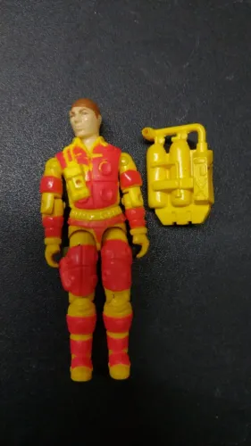 Lança Chamas - Comandos em Ação - Gi Joe - Tocha