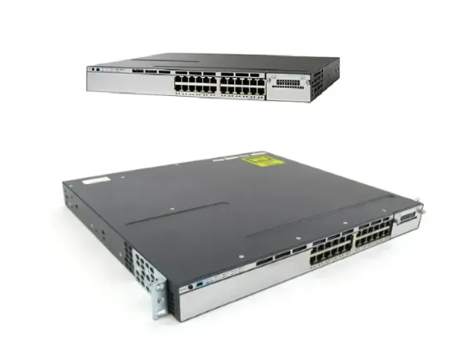 Switch Cisco 3750x 24 Portas Giga Ws-c3750x-24t-s 24 x 10/100/1000