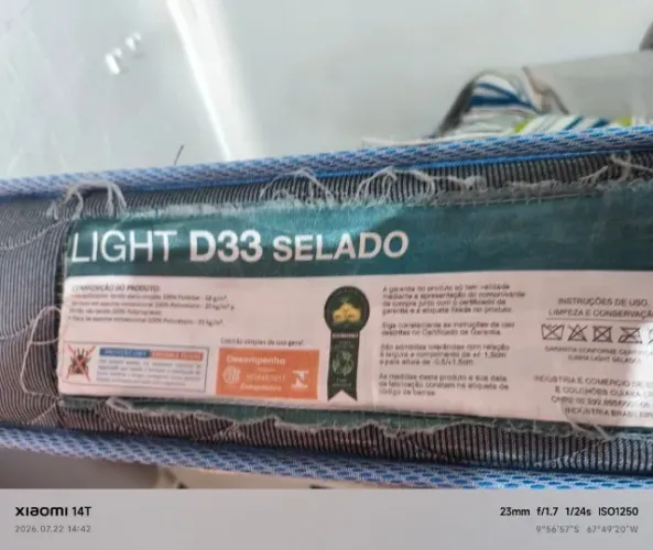 colchão d33 
