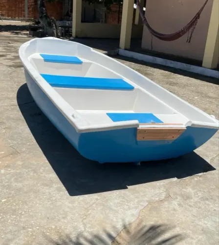 BARCO DE FIBRA CASCO DUPLO 