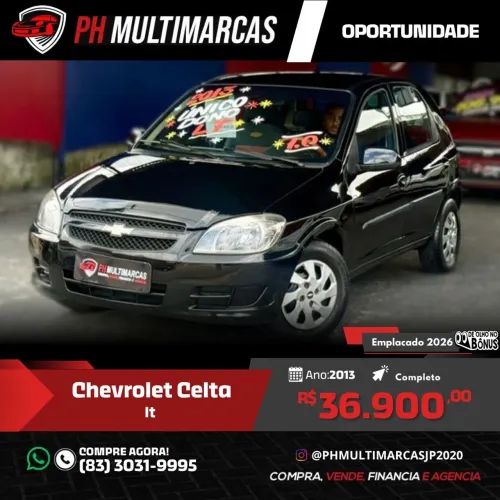 Chevrolet Celta Spirit/ LT 1.0 MPFI 8V Flexp. 5P 2013