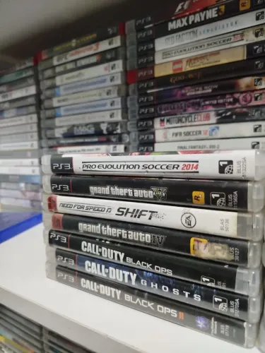 LOTE COM 7 JOGOS PARA PS3.