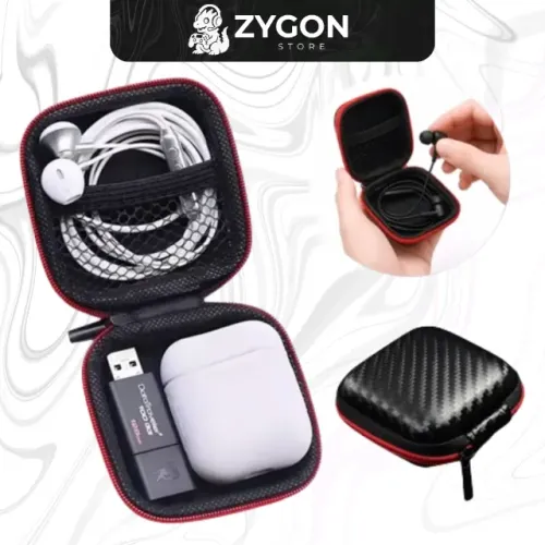 [NOVO] Estojo Case para Fone de Ouvido KZ QKZ JBL Fone com Fio - Garantia 30 Dias
