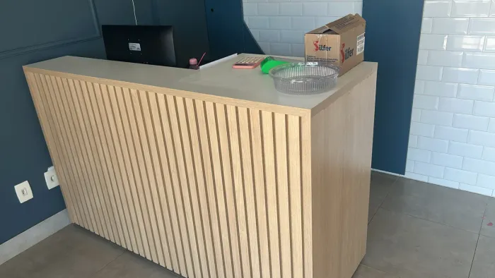 Balcão Caixa planejado 