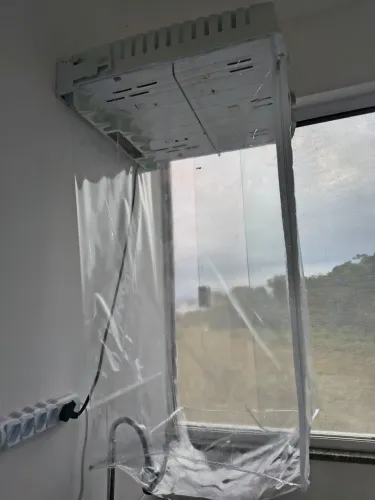 Máquina de lavar roupa e secadora