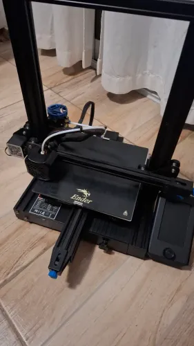 Impressora 3D Ender 3 V2 + Enclausuramento + Abs!