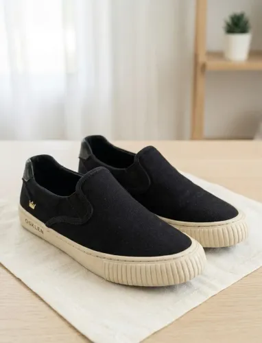 Tênis Osklen Slip On Preto Original