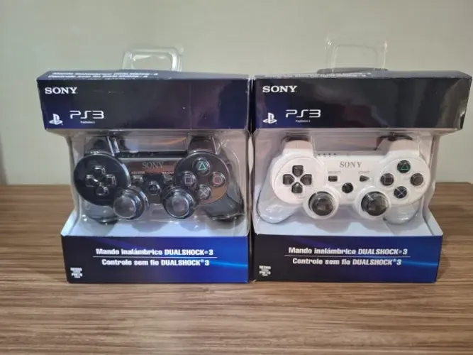 CONTROLE PS3 e PC - NOVO NA CAIXA