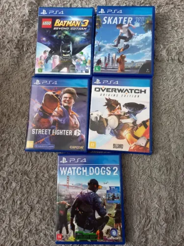 Jogos usados para PS4