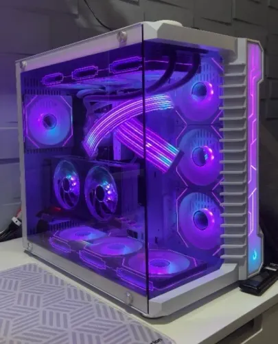 Gabinete Galaxy Glass Rise Mode
