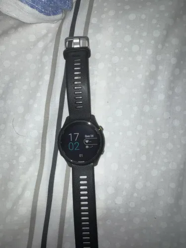 Garmin forerruner 255 music semi novo usado pouquissimas vezes impecavel