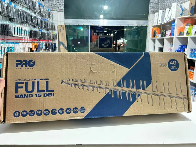 Antena para Telefone Rural 15 DBI DualBand 3G / 4G