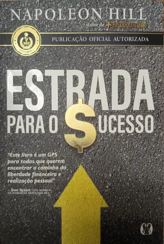 Venda do livro "Estrada para o sucesso"-Napoleon Hill