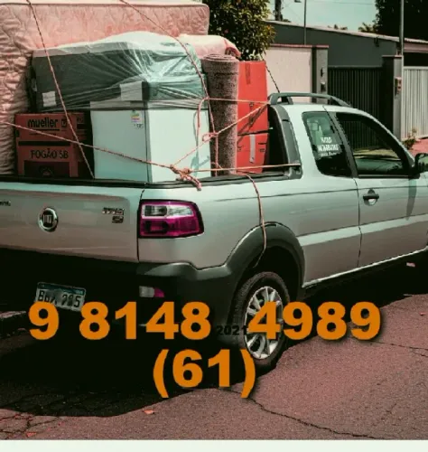 Frete/Transporte de Cargas p/ condomínios W1G2