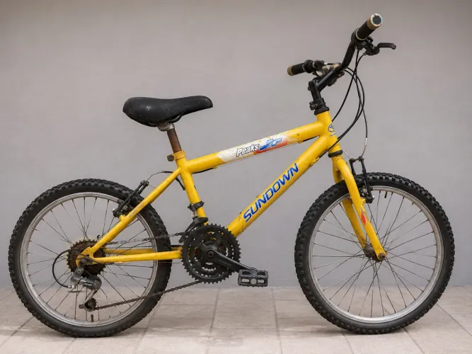 Sundown Peaks JR - Bicicleta Juvenil com Marchas e Freios V-Brake.
