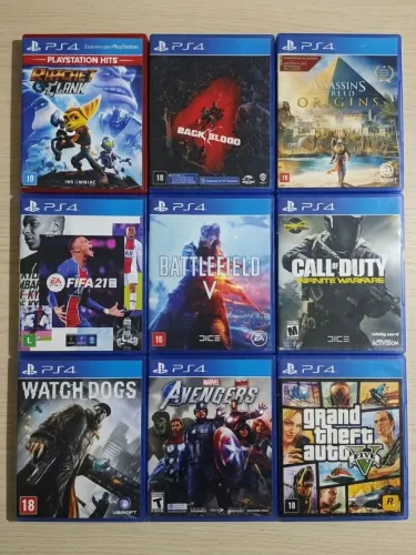 Jogos PS4 - Vários Títulos - Preço Baixo!