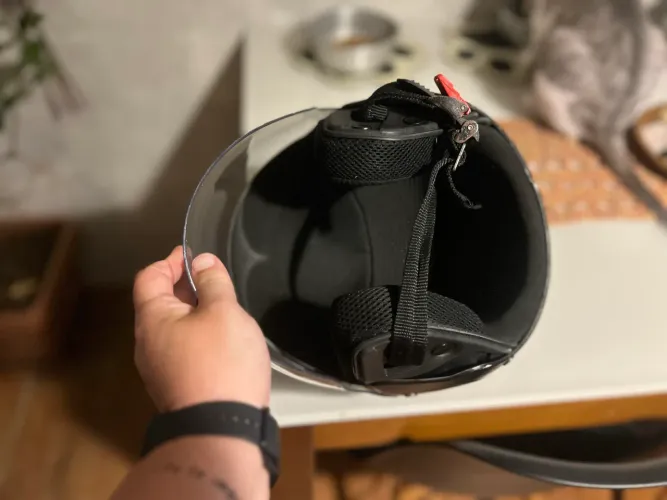 Capacete pro tork aberto