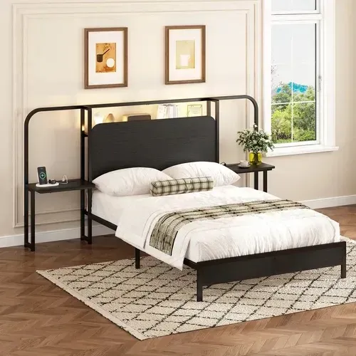estrutura de cama em ferro nova
