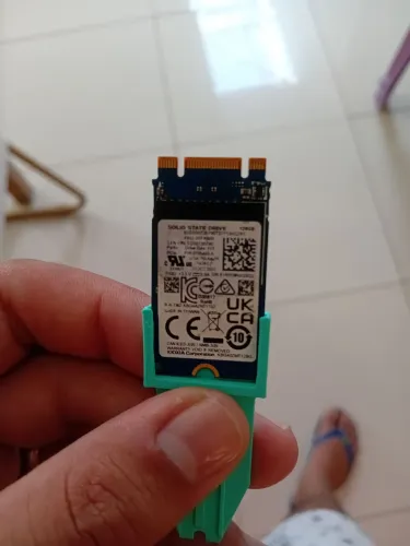 Ssd nvme 128gb mini com adaptador