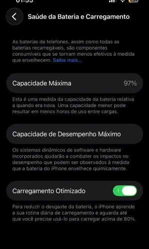 iPhone 14 128GB Branco - Impecável - Bateria 97%