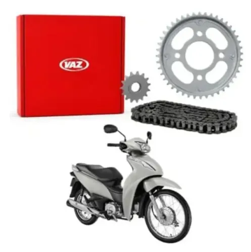 Kit Transmissão Vaz Sem Retentor Biz 100 1998 A 2005