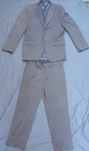 Conjunto paletó + calça de alfaiataria usado