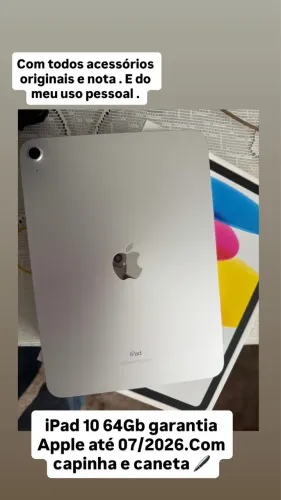 iPad 10 zero na garantia Aplle 