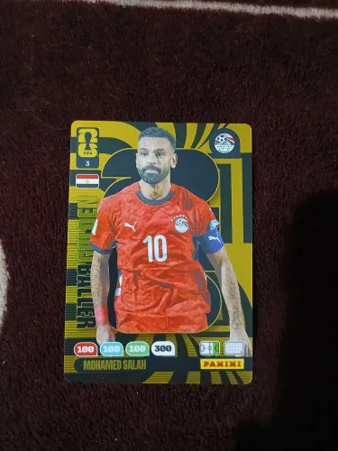 Card Gold Adrenalyn FIFA 2026 - Mohamed Salah