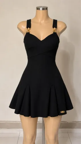 Vestido Preto Elegante