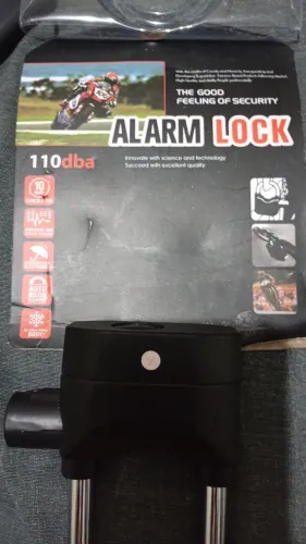 Cadeado com alarme