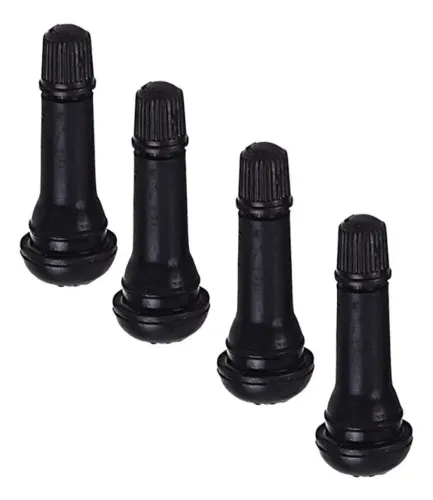 Kit 4 Bicos Para Pneu Sem Câmara Carro Passeio Tr414