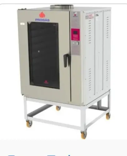 FORNO TURBO INDUSTRIAL PROGÁS - PRP 10 ESTEIRAS - COM O ARMARIO