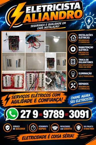 Serviço de Eletricista executamos todo o serviço