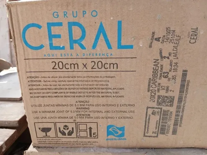 Revestimento para piscina Caribbean 20x20