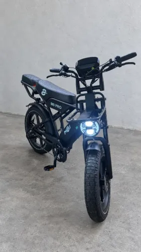 ? MOTO ELÉTRICA M9 PRO 1000W ? APENAS 377 KM ?