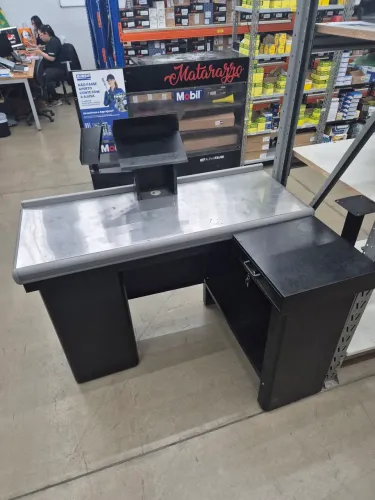 CAIXA SUPERMERCADO MULTIUSO CHECKOUT COM CAIXA REGISTRADADORA SEMINOVO PERFEITO ESTADO