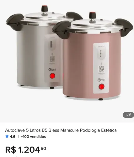 Autoclave 5 litros B5 Bless